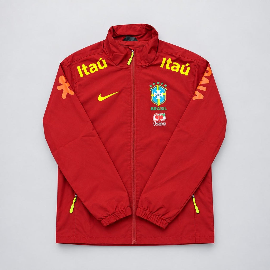 Veste Imperméable Légère du Brésil - Rouge