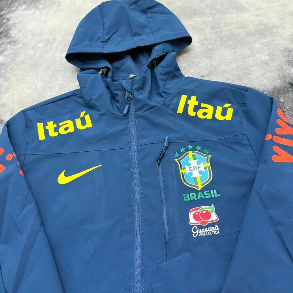 Veste Imperméable du Brésil - Bleu