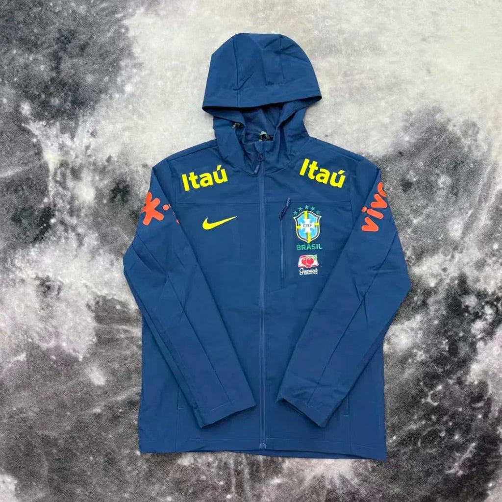 Veste Imperméable du Brésil - Bleu