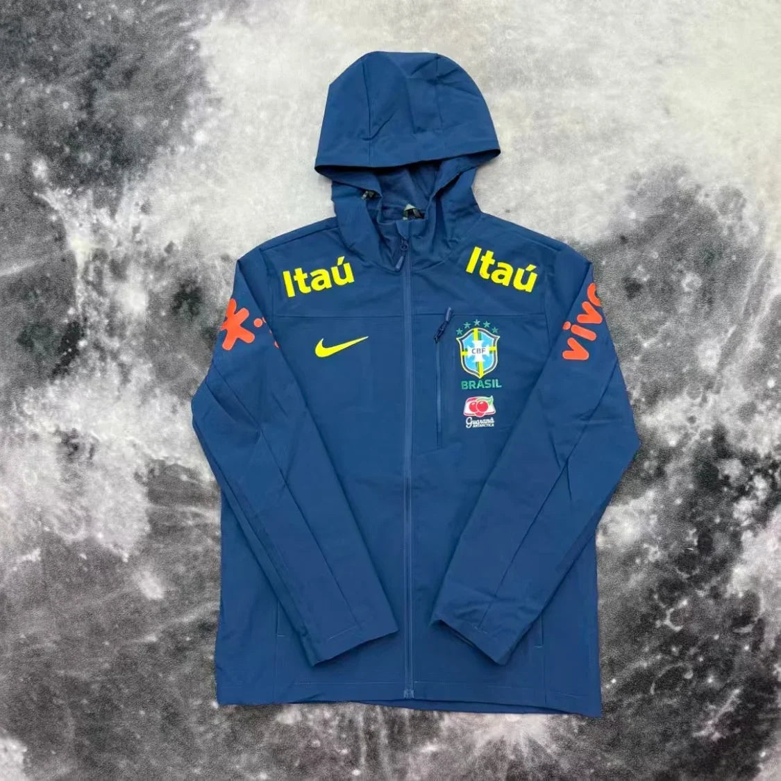 Veste Imperméable du Brésil - Bleu